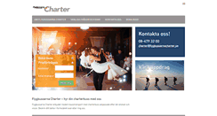 Desktop Screenshot of flygbussarnacharter.se